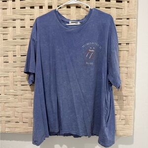 Free People Rolling Stones Daydreamer Oversized Band T Shirt